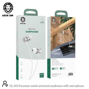 هندزفری گرین لاین مدل Metal Earphone